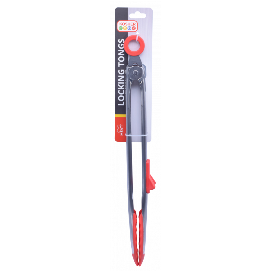 12" Stainless steel Locking Tongs Colors