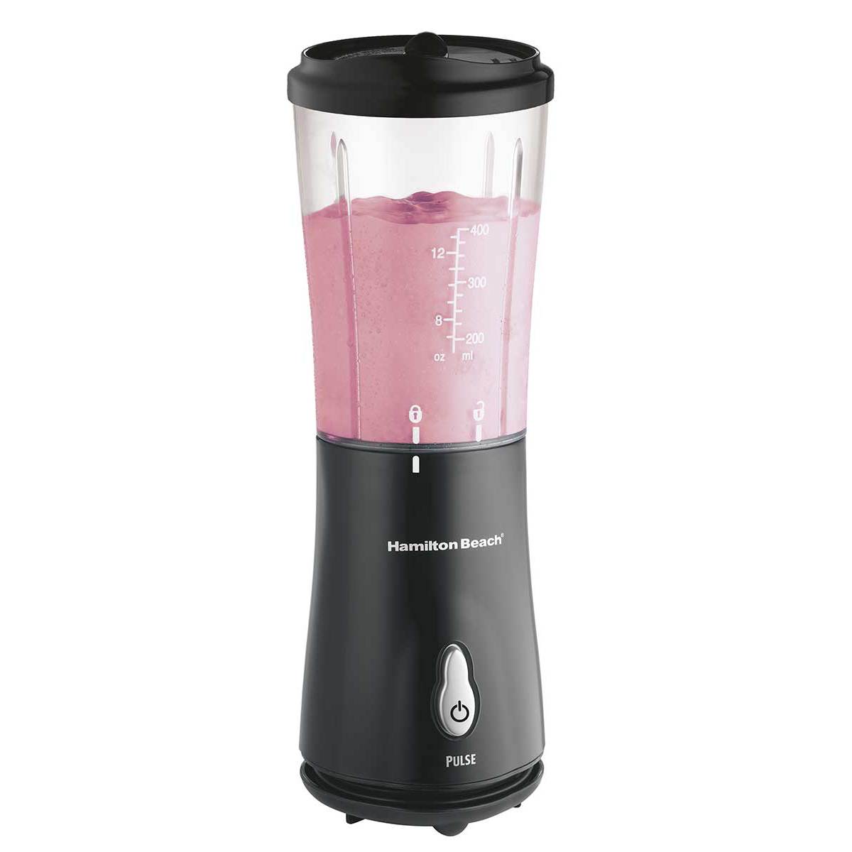 single serve blender with traveling lid h/b