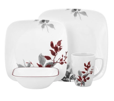 CORELLE SET SQUARE KYOTO LEAVES #1101078