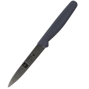 Icel Paring knife 4” Serrated Grey