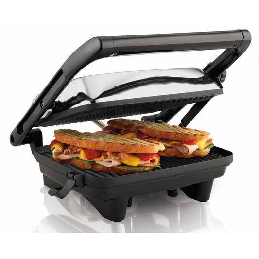 panini press sandwich maker hamilton beach
