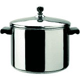 farberware covered sauce pot stainless steel